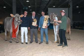 IGBS Schau 2003. Schausiegerinnen Jupiter JUPITA und Zoldo WUNIA